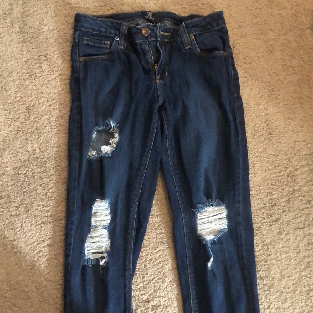 Just Black Distressed Jeans
